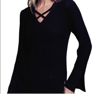 Free People Crisscross Sweater